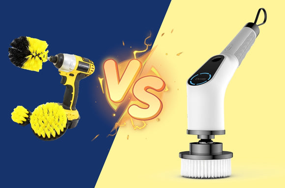 What’s the Better Cleaning Brush? Electric Spin Scrubber vs. Drill Brush