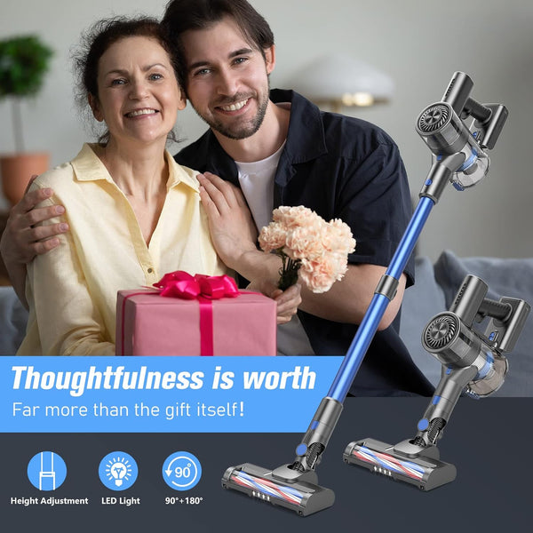 Dovety Cordless Vacuum Cleaner With Light Thoughtfulness is worth Far more than the gift itself!