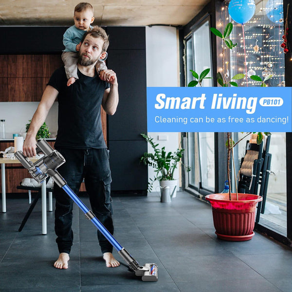 Dovety Cordless Vacuum Cleaner With Light Smart living Cleaning can be as free as dancing!